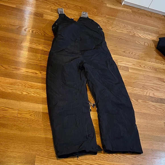 Free People On the Ascend Insulated Ski Bibs Size Medium NWT - Picture 15 of 15